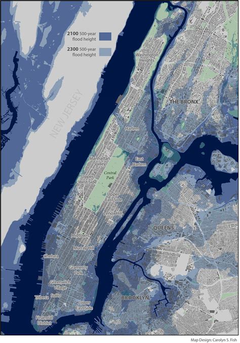 Sea-level rise, not stronger storm surge, will cause future NYC flooding