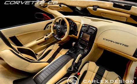 Carlex Design Shows Off Upgraded C6 Corvette Interior - Corvette: Sales ...