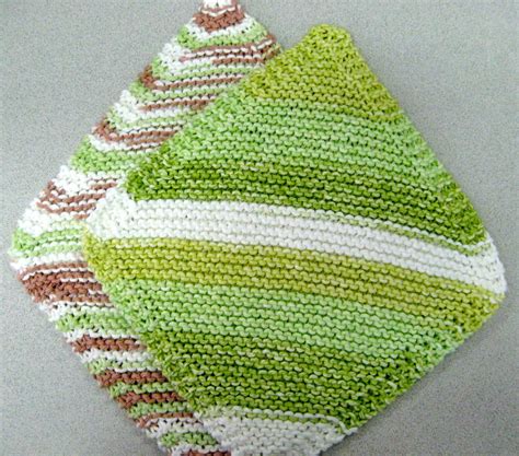 Easy Knit Dishcloths