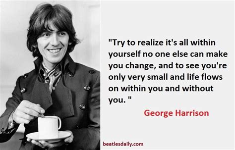 10 Significant George Harrison Quotes With George Harrison Photographs | The Beatles Beatles ...