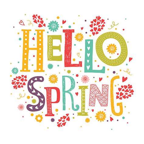 Hello Spring Illustrations, Royalty-Free Vector Graphics & Clip Art ...