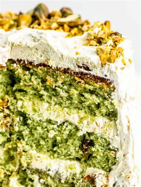 Best Pistachio Cake Recipe | Bonni Bakery