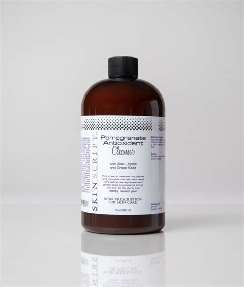 Pomegranate Antioxidant Cleanser – Skin Script Skin Care