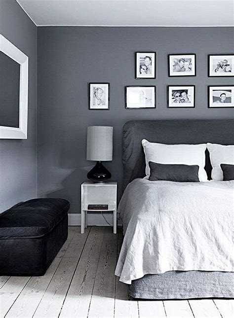 Wandfarbe grau für eine harmonische und moderne Wandgestaltung #Schlafzimmer #a in 2020 (mit ...