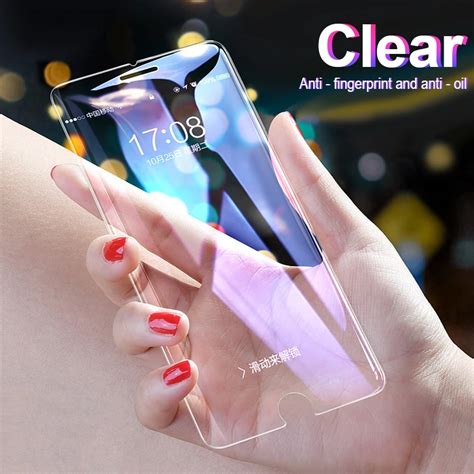 BXE Screen Protector for iPhone 6 6S Plus Glass Premium 9H 2.5D Hardness Anti Scratch Tempered ...