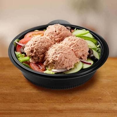 Subway Tuna Protein No Bready Bowl Nutrition Facts