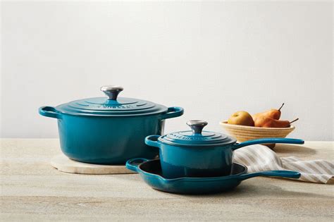 The iconic Le Creuset Dutch oven is indispensable in the kitchens of home cooks and professional ...