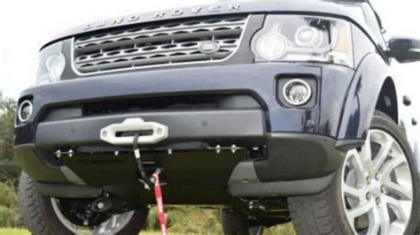 Land Rover LR3 Hidden Winch Mount — Voyager Racks