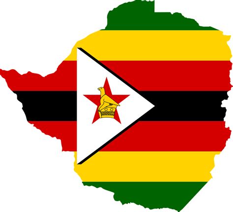 Download Zimbabwe, Flag, Map. Royalty-Free Vector Graphic - Pixabay