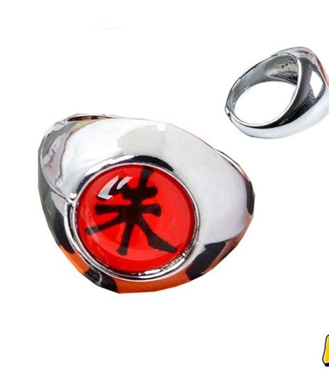 Naruto Akatsuki Ring Red – Anime Store