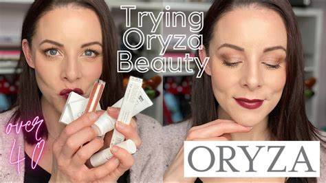 TESTING OUT ORYZA BEAUTY | Makeup haul & review | Eyeshadow, lipstick ...