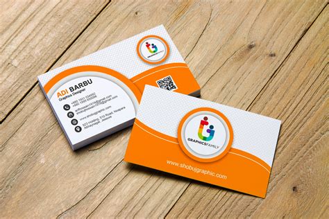 Creative Two Sided Business Card Design – GraphicsFamily