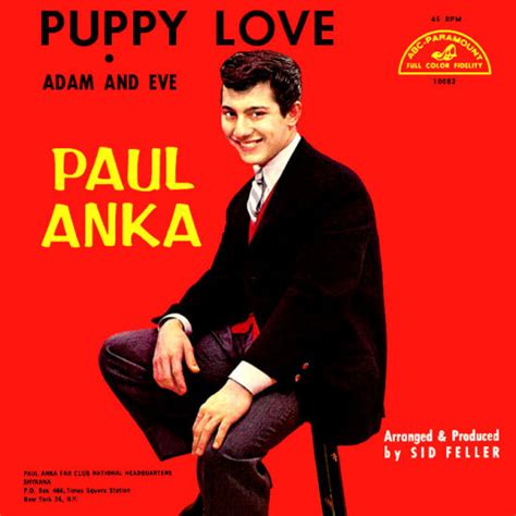 Paul Anka - Puppy Love | Releases | Discogs