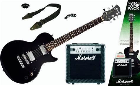 Marshall Guitar Pack THE PACK INCLUDES: Marshall electric guitar ...