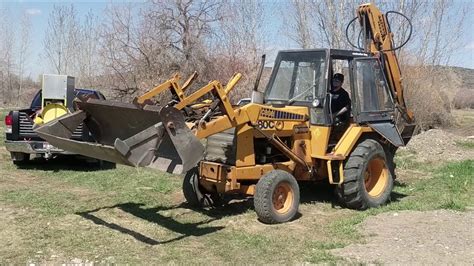 1978 Case 580C Backhoe - YouTube