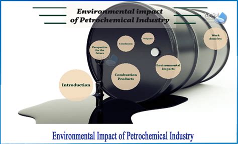 What are the environmental impacts of petrochemical industry