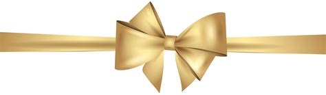 Gold Ribbon Christmas Clip Art Gold Deco Bow Png Clip - vrogue.co