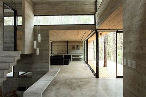 30 Examples of using Wood and Concrete in home - RTF