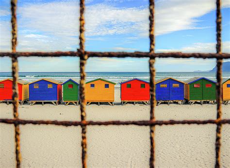 Colorful Beach Houses Photograph by Mike Noone - Pixels