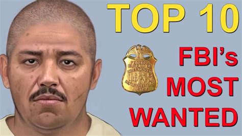 Top 10 America's Most Wanted by the FBI | America's most wanted, Tops, America