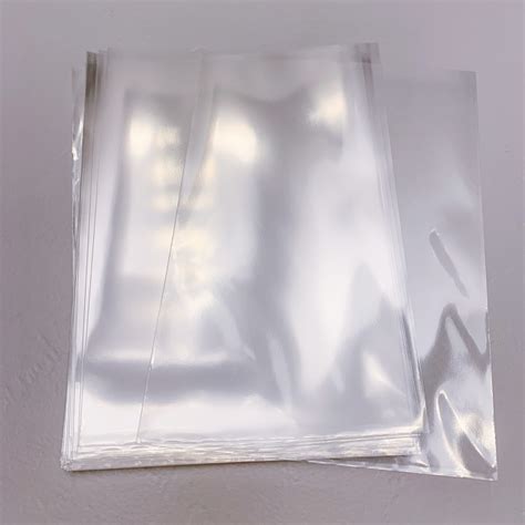 Clear Heat Seal Bags - 5" x 7" Flat - Set of 100 Bags - Miss Cookie ...