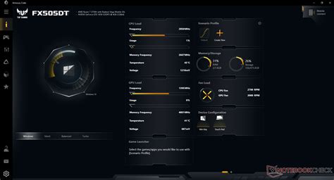 [help] Armoury crate not showing performance settings : r/ASUS