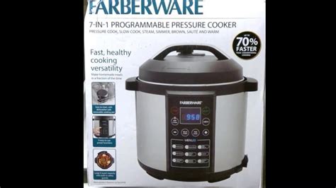 Farberware Pressure Cooker Manual 9 In 1 | Bruin Blog