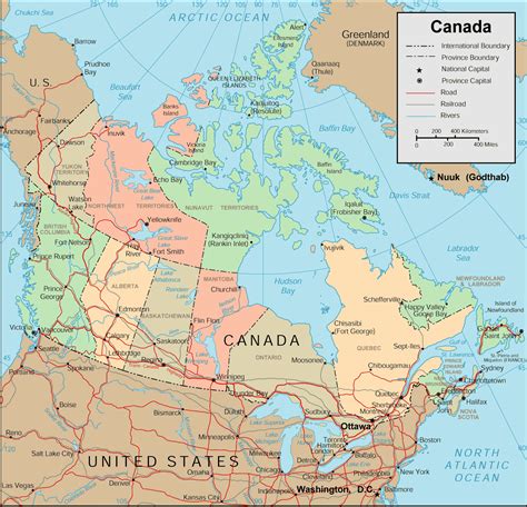 Canada Map - Map Pictures