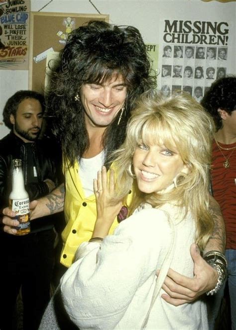 Tommy Lee and wife Heather Locklear in 1987.