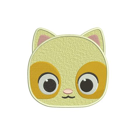 BabyBus Timi Cat Embroidery Design