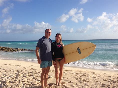 SURFING IN BARBADOS | Barry's Surf School | Glitter&Mud