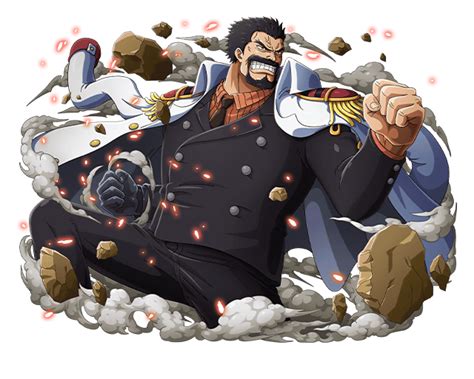 Monkey D. Garp Marine Vice Admiral by bodskih on DeviantArt