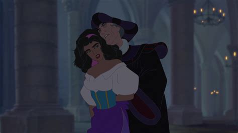 Image - Frollo attacking Esmeralda.jpg | Disney Wiki | FANDOM powered ...