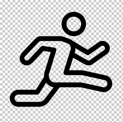 Physical Fitness Running Exercise Computer Icons PNG, Clipart, Area, Athletics, Black And White ...