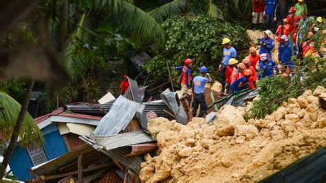 Rains Set Off Landslide in Philippines; 50-80 Missing