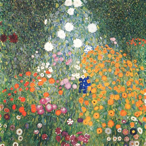 Flower Garden - Gustav Klimt - WikiArt.org - encyclopedia of visual arts