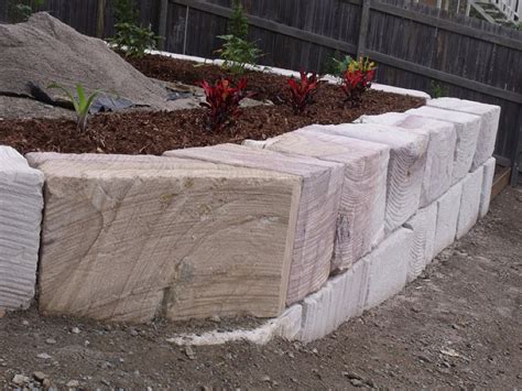 Sandstone Retaining Wall A Grade Blocks 0402 367 458 Kimberley ...