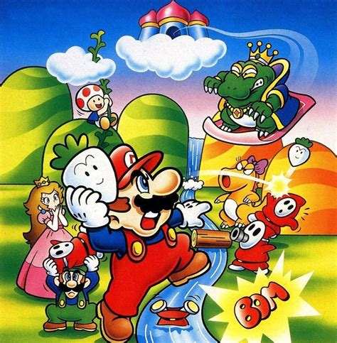 Super Mario Bros. 2 1988 Artwork by Joshuat1306 on DeviantArt