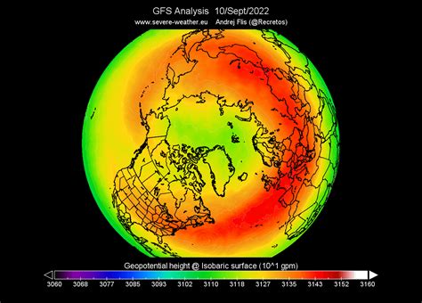 A Polar Vortex is emerging in the Stratosphere over the North Pole and ...