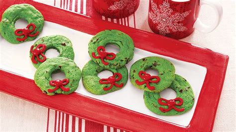 Christmas Wreath Cookies Recipe - Pillsbury.com