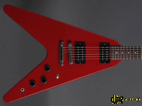 Gibson Flying V 1984 Red Guitar For Sale GuitarPoint