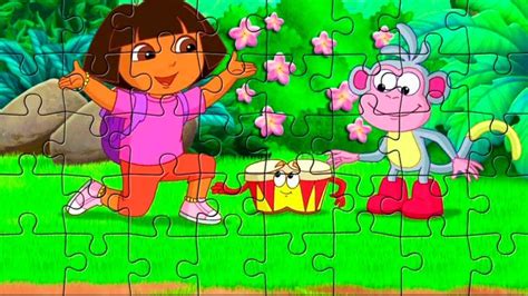 Dora the Explorer Amazing Puzzle Games For Kids | Puzzle games for kids ...