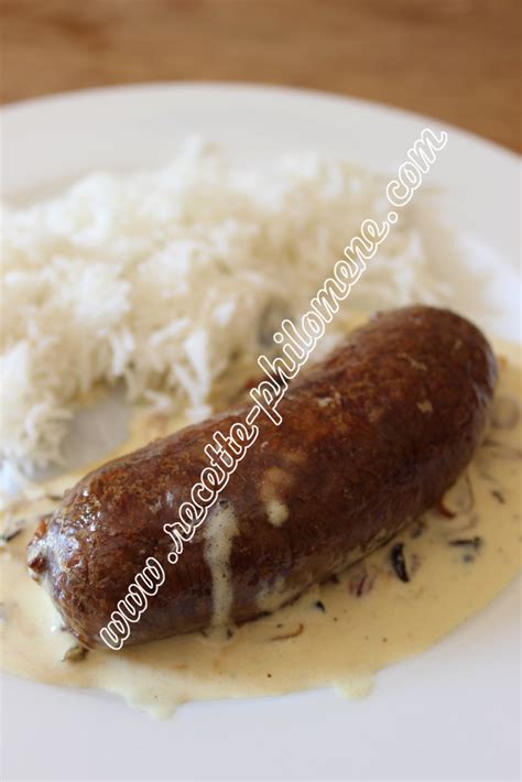 Andouillette au four, sauce moutarde - plats