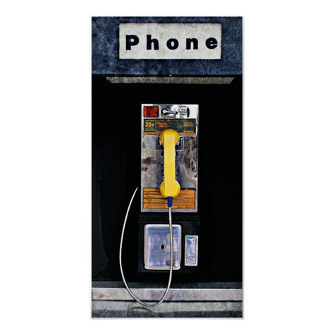 Original phone booth poster | Zazzle.com | Phone booth, Phone, Booth