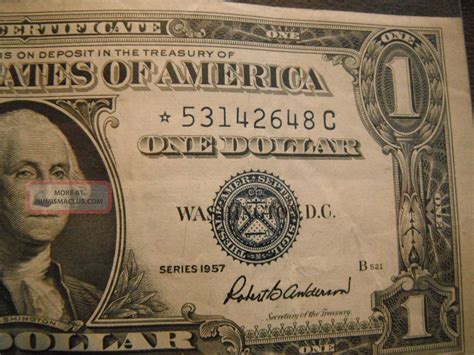 1957 Silver Certificate Star Note Uncirculated