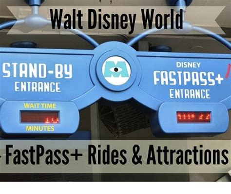 Disney World FastPass Rides & Attractions List | Disney Insider Tips | Disney world theme parks ...