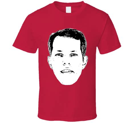 Brad Keselowski Auto Racing Car Driver Big Head Sports Fan T Shirt