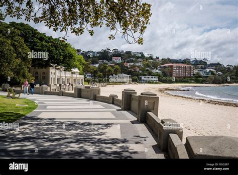 Bathers’ Pavilion restaurant and cafe, Balmoral Beach, North Shore, Sydney, NSW, Australia Stock ...