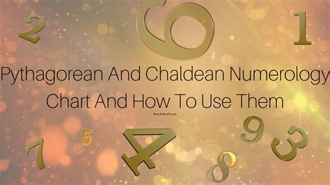 How to Use Pythagorean And Chaldean Numerology Chart – MyLifeDraft