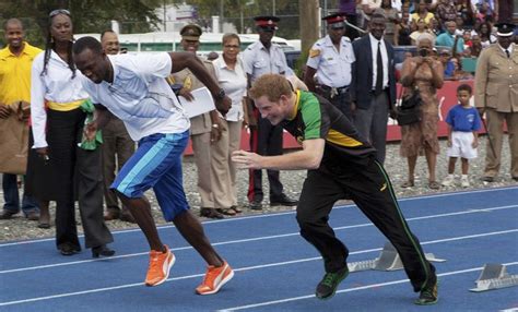 Prince Harry in Jamaica 2012: Racing Usain Bolt amidst a Political Storm | IBTimes